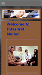 Mobile Screenshot of interpretmaine.com